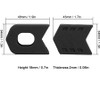 Dilwe - Protector de manivela de Silicona para Bicicleta de