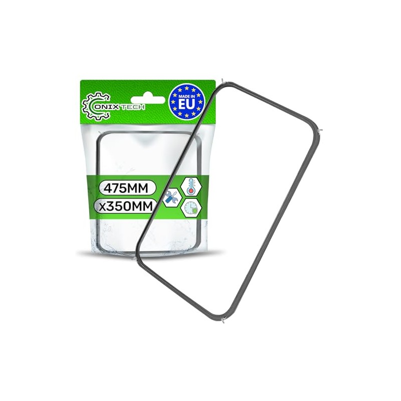 Oven Seal 475 x 350 mm with 4 Hooks with