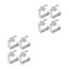 Ciieeo 2sets Adjustable Non Skid Tablecloth Clips Slip Table Cover