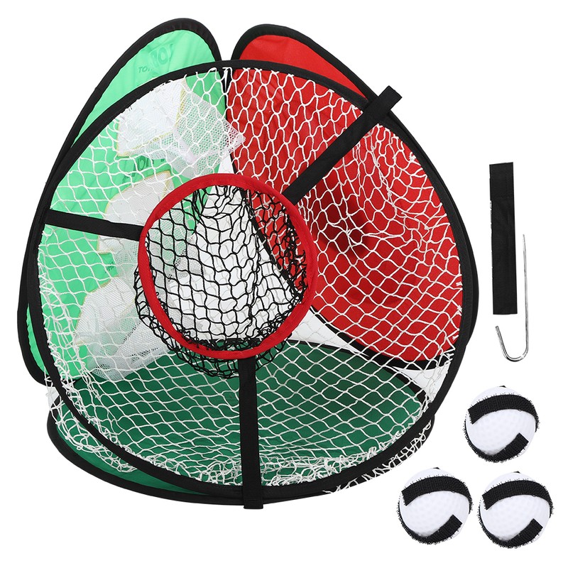 4 Sides Nylon Professional Portable Sports Golf Training Practice Net