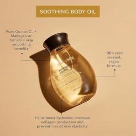 Nativa SPA by O Boticário, aceite corporal de vainilla de Madagascar, calmante e hidratante, 6.8 onzas