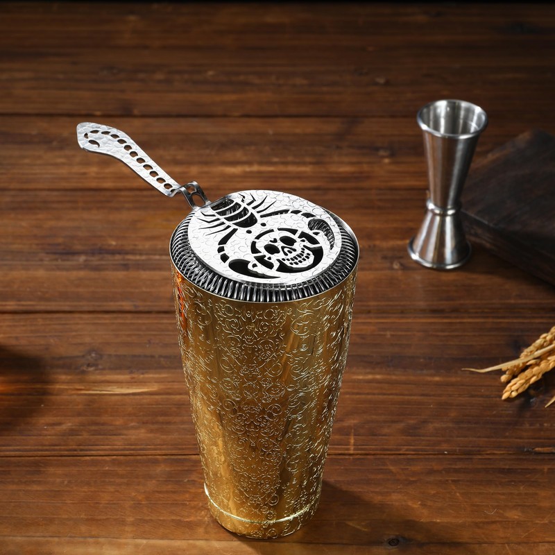 Stainless Steel Cocktail Strainer Bar Strainer (Scorpion)