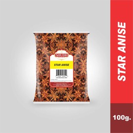 Star Anise - whole ( 3.5 oz | 100 GM ) great for baking and tea