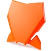 KTM OEM Orange Front Number Plate, A46008007000EB, Made of Highly