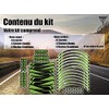 Complete Set of Premium Quality Motorcycle Rim Stickers (2 Wheels)