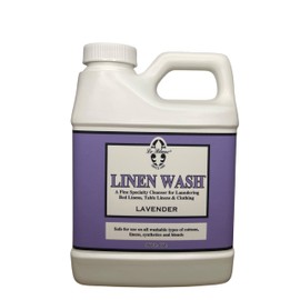 Le Blanc® Lavender Linen Wash® – Luxury Laundry Cleanser for Bed & Table Linens- 16 oz. (1 pack)