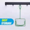 AQUANEAT 8 Inch Aquarium Fish Net, Wastes Skimming Cleaning Tool