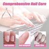 2Pcs Cuticle Clipper Tools Cuticle Cutter Cuticle Pusher Professional Nipper