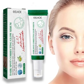 Niacinamid Serum - Korrektur dunkler Flecken Glow Serum - Feuchtigkeitscreme Gesichtsserum - Verbesserung des Hauttons Wiederherstellung der Elastizität - Hautpflege Anti-Falten Verblassen Feine Linie