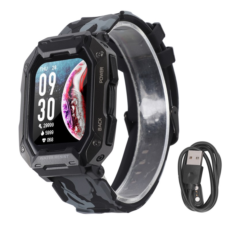 Kids Fitness Tracker Watch Waterproof 380mAh Battery 24 Sports Modes