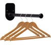 XINYUWIN Single Section Stainless Steel Clothes Hanger Storage Rack,Coat Hanger