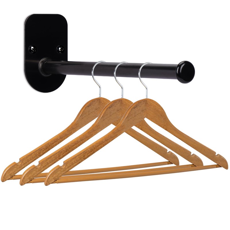 XINYUWIN Single Section Stainless Steel Clothes Hanger Storage Rack,Coat Hanger