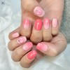 Dara Beauty 2024 April Art of the MonthPeach Matte Nail❣