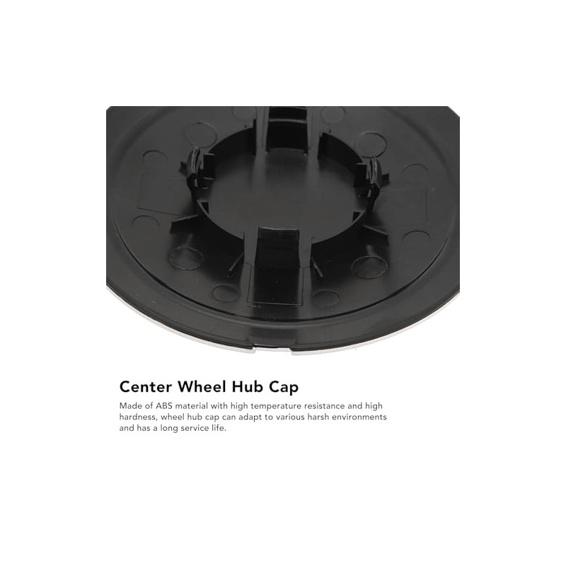 FIAT Wheel Trims, Hub Caps Centre Cover with Chrome Trim