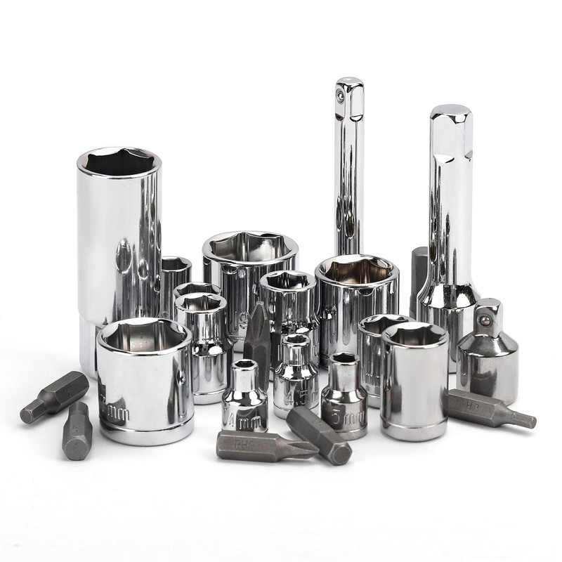 URASISTO 168-Piece Socket Wrench Auto Repair Tool Combination Package Mixed