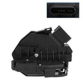 Qagea Front Right Passenger Side Door Lock Latch Actuator 5 Pins Fit for Ford Edge 2015-2016, Escape 2013-2017, Fiesta 2011-2016, Focus 2012-2017, Fusion & Lincoln MKZ 2013-2016, BE8Z-5421812-B