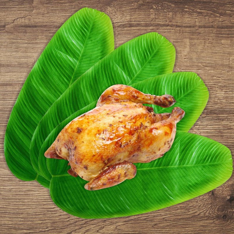 Artificial Tropical Banana Leaves Hawaiian Luau Party Jungle Beach Theme