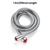 gotonovo Shower Hose 59 Inches for Bathroom Extra Long SUS304