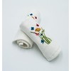 Lex's Linens Floral & Butterfly Embroidered Towels (Set of 2