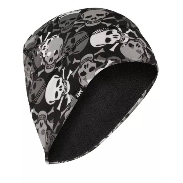 Zan® Helmet Liner/Beanie SportFlex® Series Fleece Lined All Over Skull