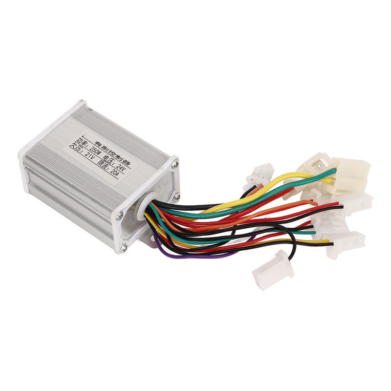 Electric Bike Speed Controller Brushed 24V 250W Aluminum Alloy Electric