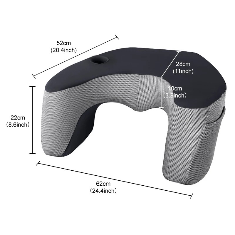 Gaming Lap Pillow for Sofa Comfort – Memory Foam Armrest