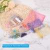 PATIKIL Organza Bags, 100 Pcs 3.54x2.8 Inch Drawstring Mini Pouches
