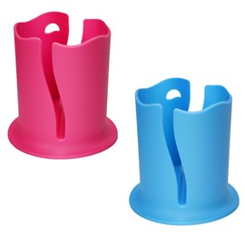 YQkangzhu 2Pcs Paddle Board Cup Holder, Universal Kayak Drink Holder, Anti-Toppling Paddleboard Drink Holder, Surfboard Water Bottle Holder, Rope Fixed Sup Cup Holder for Fishing Boat Accessories