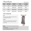 VividHarbor Women's Drawstring Satin Maxi Skirt High Waist Silk A