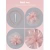 LATIMOON Pink Fascinator Hat for Women Girls Tea Party Elegant