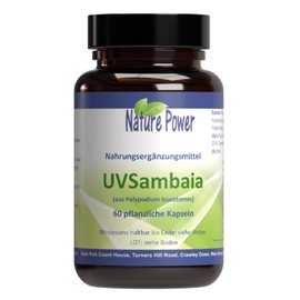 UVSambaia | High Dose | by Nature Power | 60 Vegetable Capsules | GMO Free and Suitable for Vegans