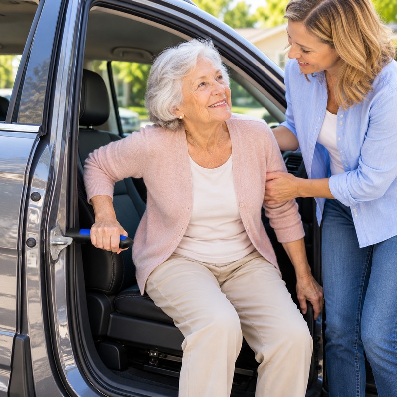 Elderly Car Door Assist Handle for Easy Vehicle Entry and