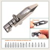 Titanium Pry Bar EDC Pry Tool with Bottle Opener Screwdriver