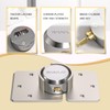 SANATO Hidden Shackle Padlocks Keyed Alike Padlocks, Solid Steel Trailer