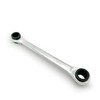LEPEVNEY Ratcheting Wrench 4-In-1 Double Box End Wrench Ratchet Spanner,