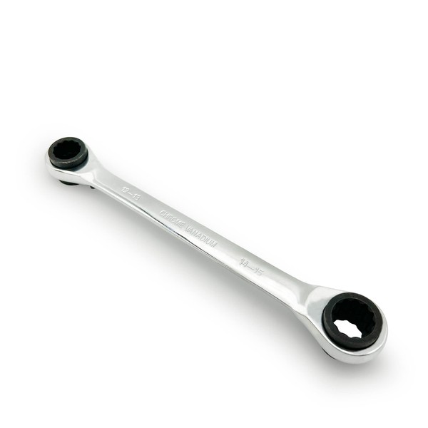 LEPEVNEY Ratcheting Wrench 4-In-1 Double Box End Wrench Ratchet Spanner,