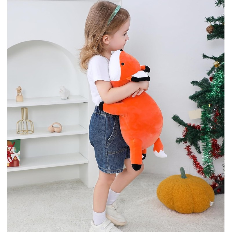 Weighted Anxiety Comfort Animal – 22 in Fox Calming Plush