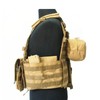 Jipemtra Tactical Airsoft Vest Outdoor Molle Breathable JPC Vest Game