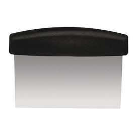 Vogue 05-045 Scottish Dough Scraper, Bakery/Cafe Handle Blades, Black, 11cm x 15cm