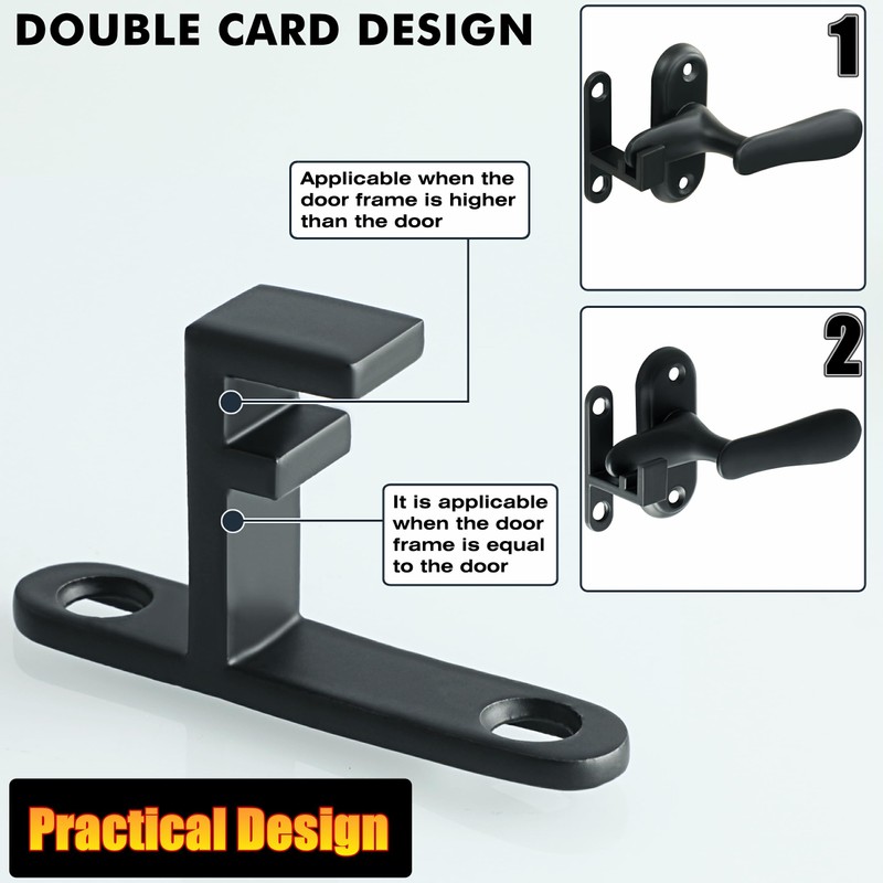 Alise Flip Latch Lock, 360 Degree Swinging Gate Latches Door