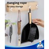 MR.SlGA Dustpan and Brush Set, Portable Cleaning Brush and Dustpan