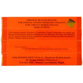 BUDDHAFIGUREN Original Healings Tibetan Incense Sticks