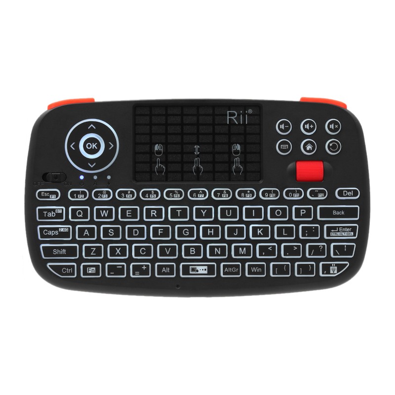 Rii i4 Mini Wireless Keyboard Bluetooth & 2.4GHz Dual Modes