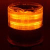 PENCK Solar LED Warning Light Waterproof Driveway Lights Flashing Barricade