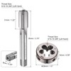 QUARKZMAN 2 Piece Tap and Die Set 9/16-18 UNF Left