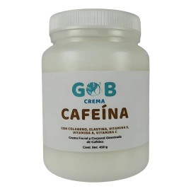 Crema Facial Y Corporal Cafeína Ozonizada - Go3b - 450 G Todo Tipo De Piel Día/noche