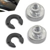 2pcs Rear Fender Seat Bolt Nut Kit, High-Hardness Rust-Proof Non-Slip