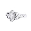 Windalf Bohemia RIGANI 9mm Celtic Love Knot Ring with Crystal