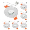 ledscom.de ERID Bathroom Ceiling Mounting Frames for Wet Rooms, IP44,
