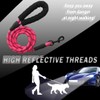 Heavy Duty Reflective Dog Leash for Small Medium Large Dogs